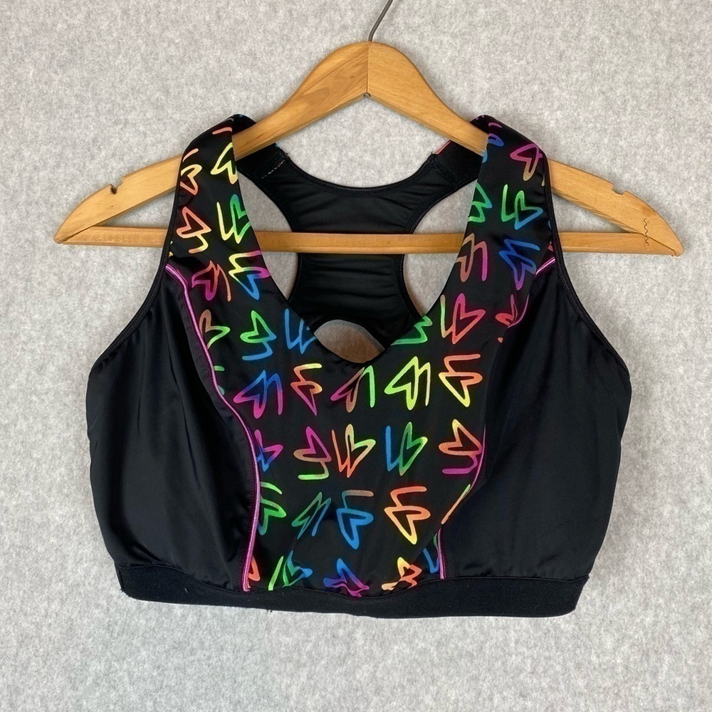 Lane Bryant Black Sports Bra Size 42D